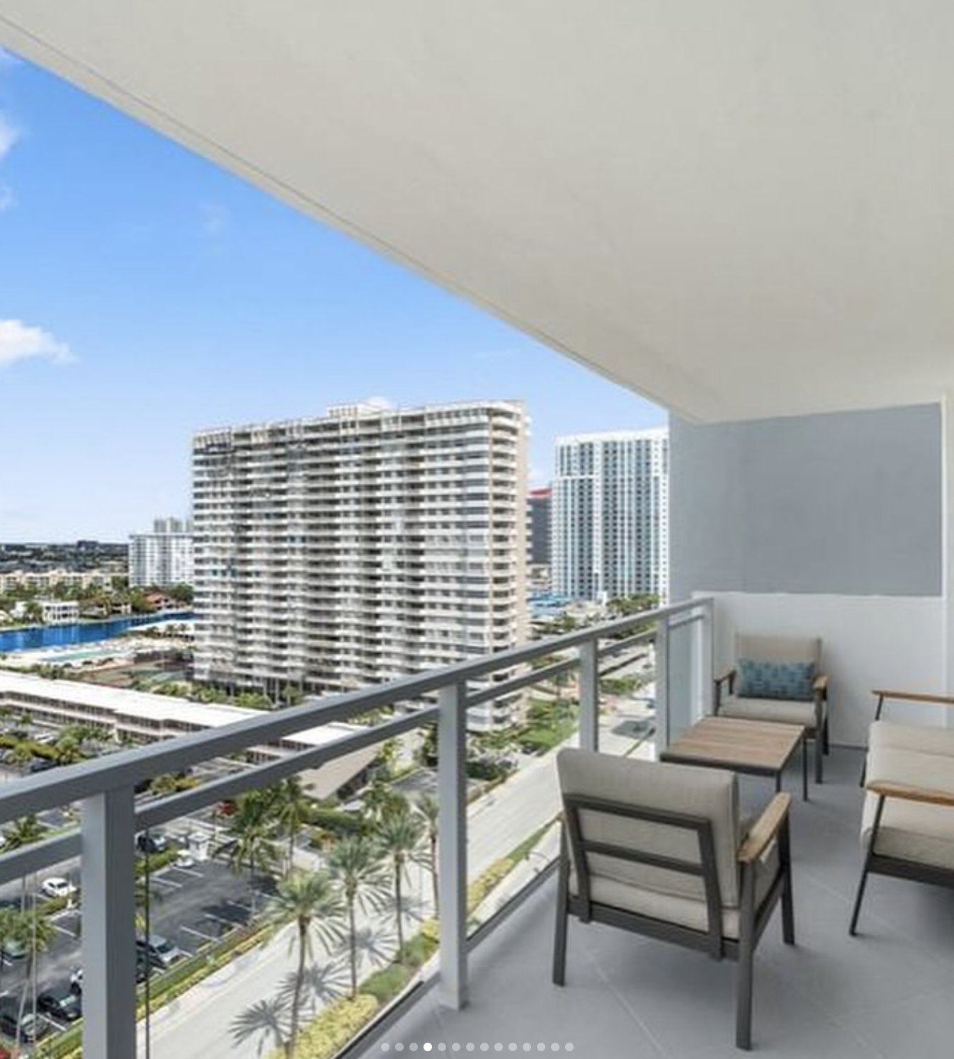 Oceanview balcony