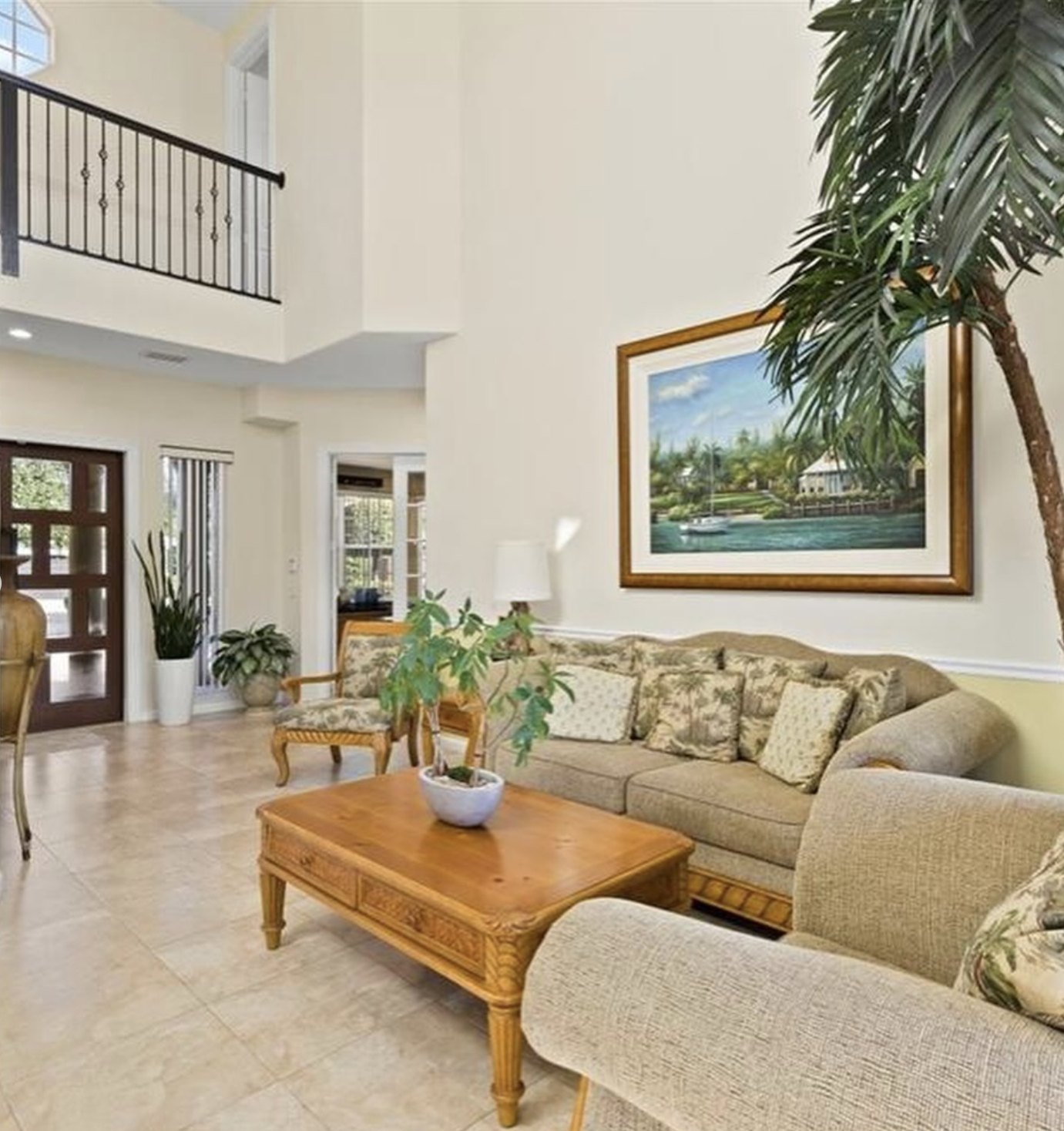 Two-story great room