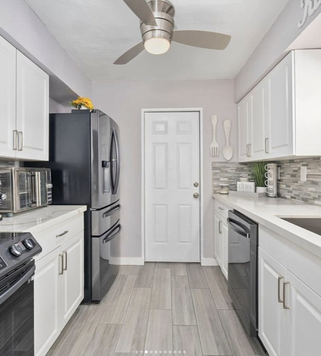 Renovated kitchen